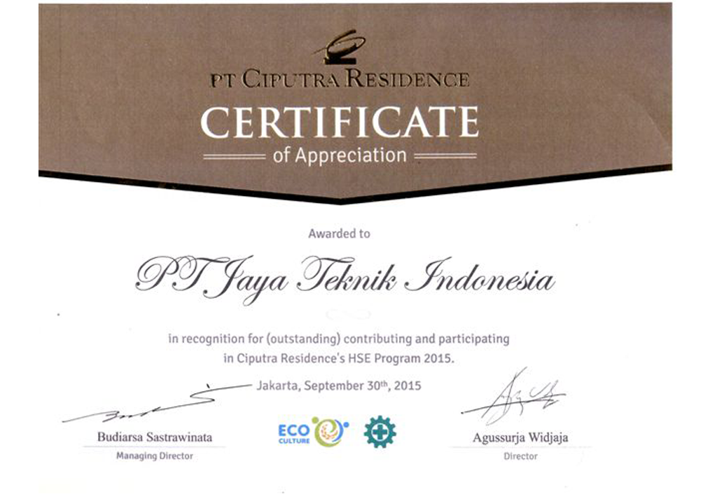 certificate_ciputra