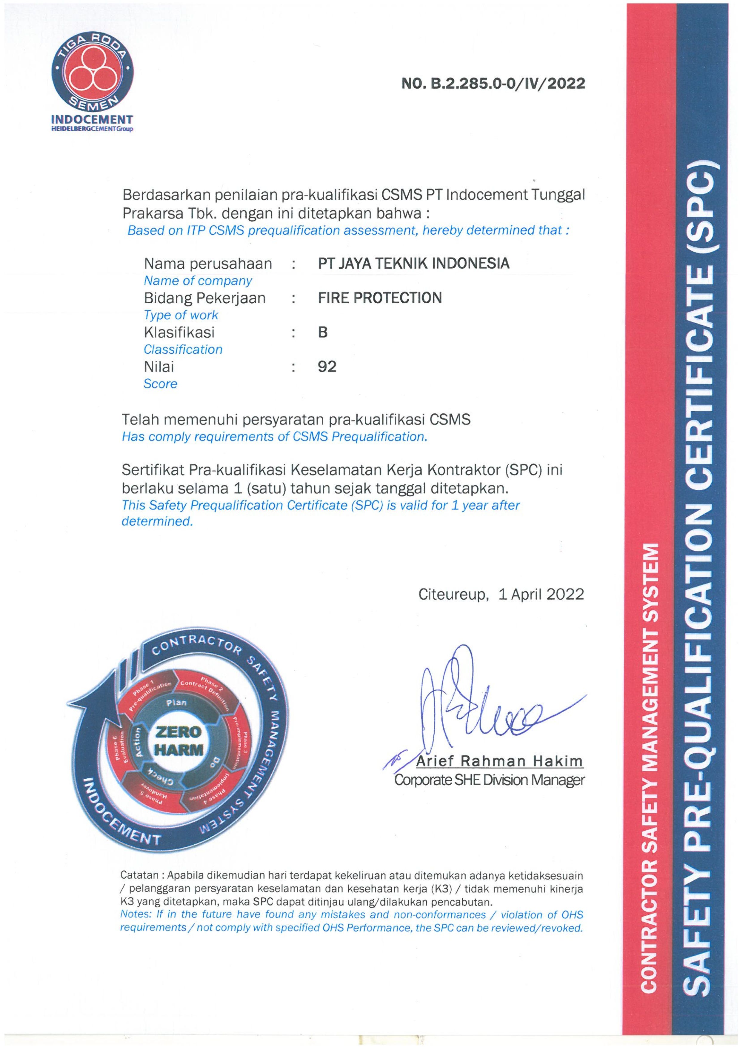 certificate_ciputra