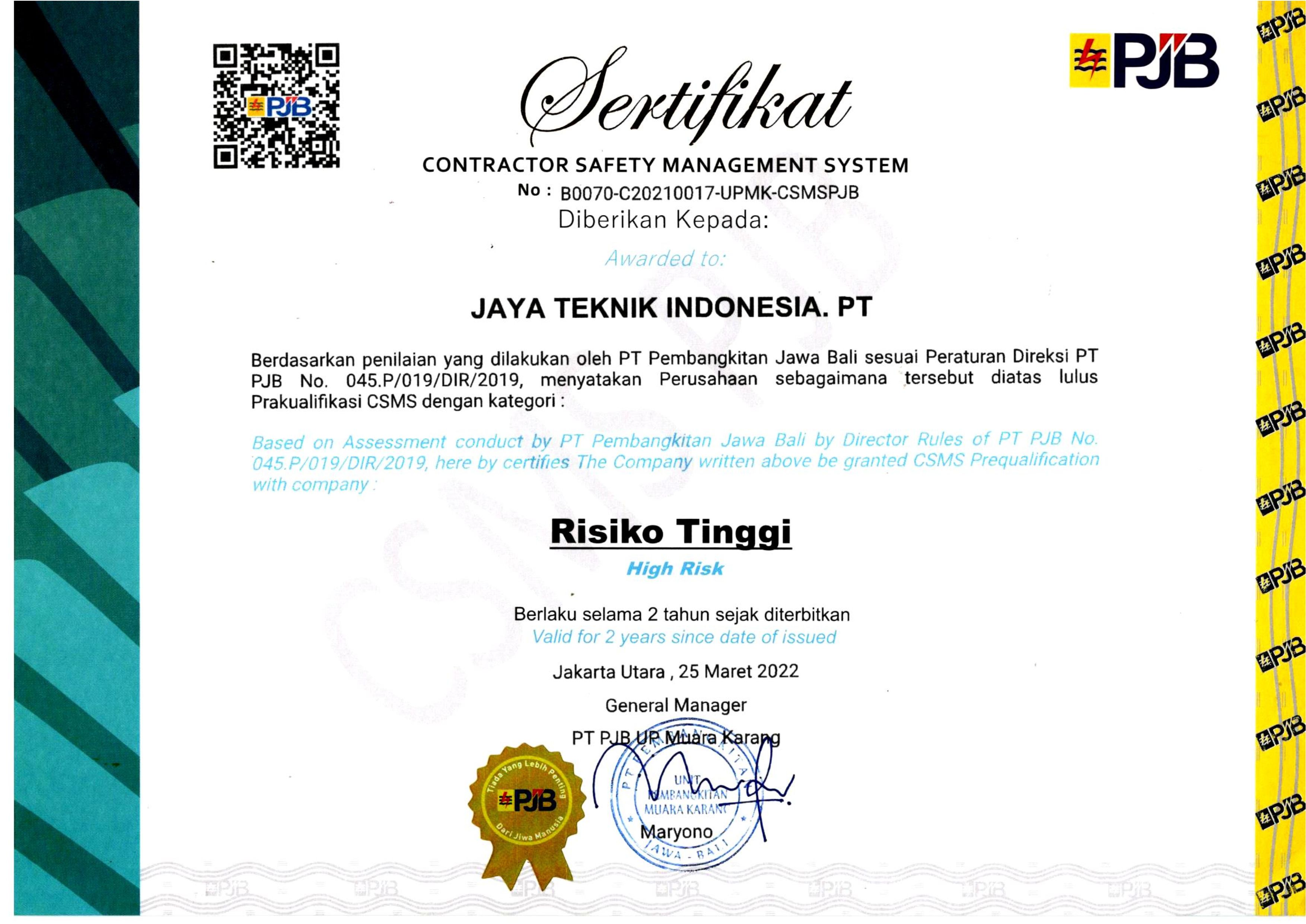 certificate_ciputra